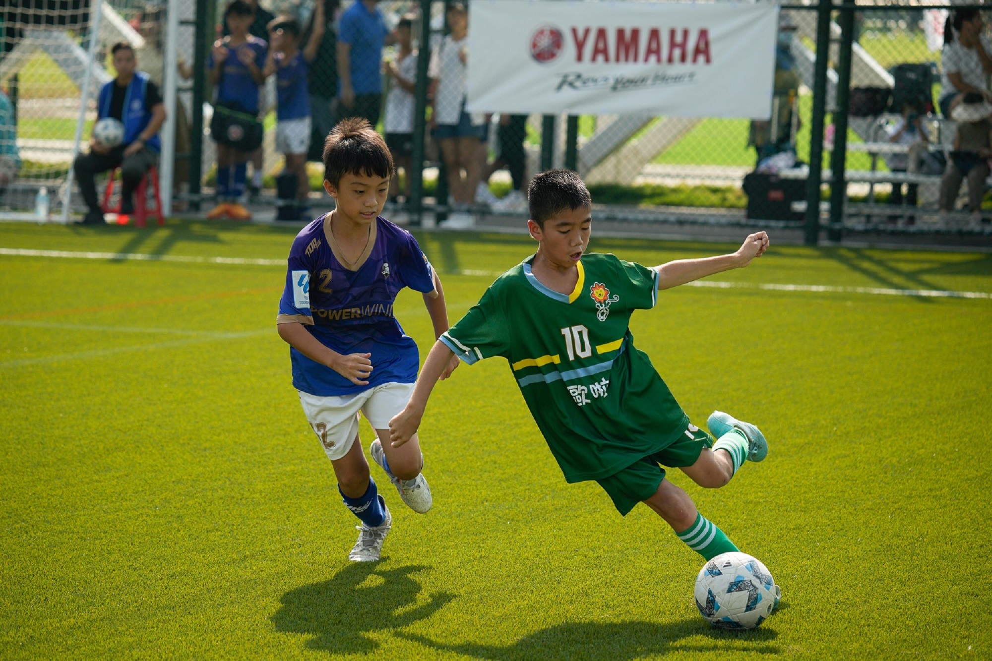 嚮往歐美足球風氣　歐啦小金獅參與YAMAHA CUP培養競技選手也培養觀眾 